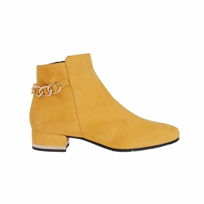 Bottines Brunate Corta Boot Femme Jaune | 876-KVIFSR