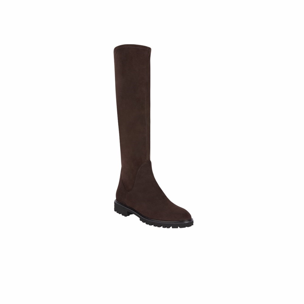 Bottes Hautes Brunate Sport Stretch Boot Femme Marron | 748-TBAGHE