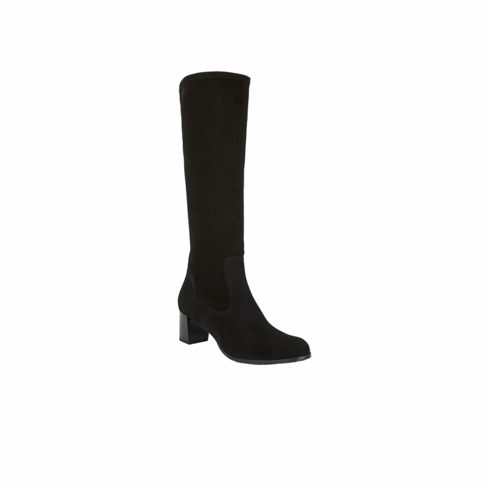 Bottes Hautes Brunate Stretch Boot Femme Noir | 452-GEFWPZ