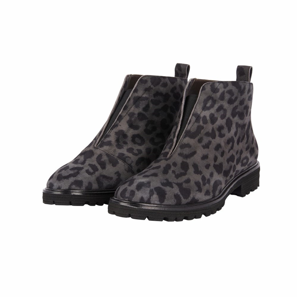 Bottines Brunate Femme Leopard | 860-HLXRSJ