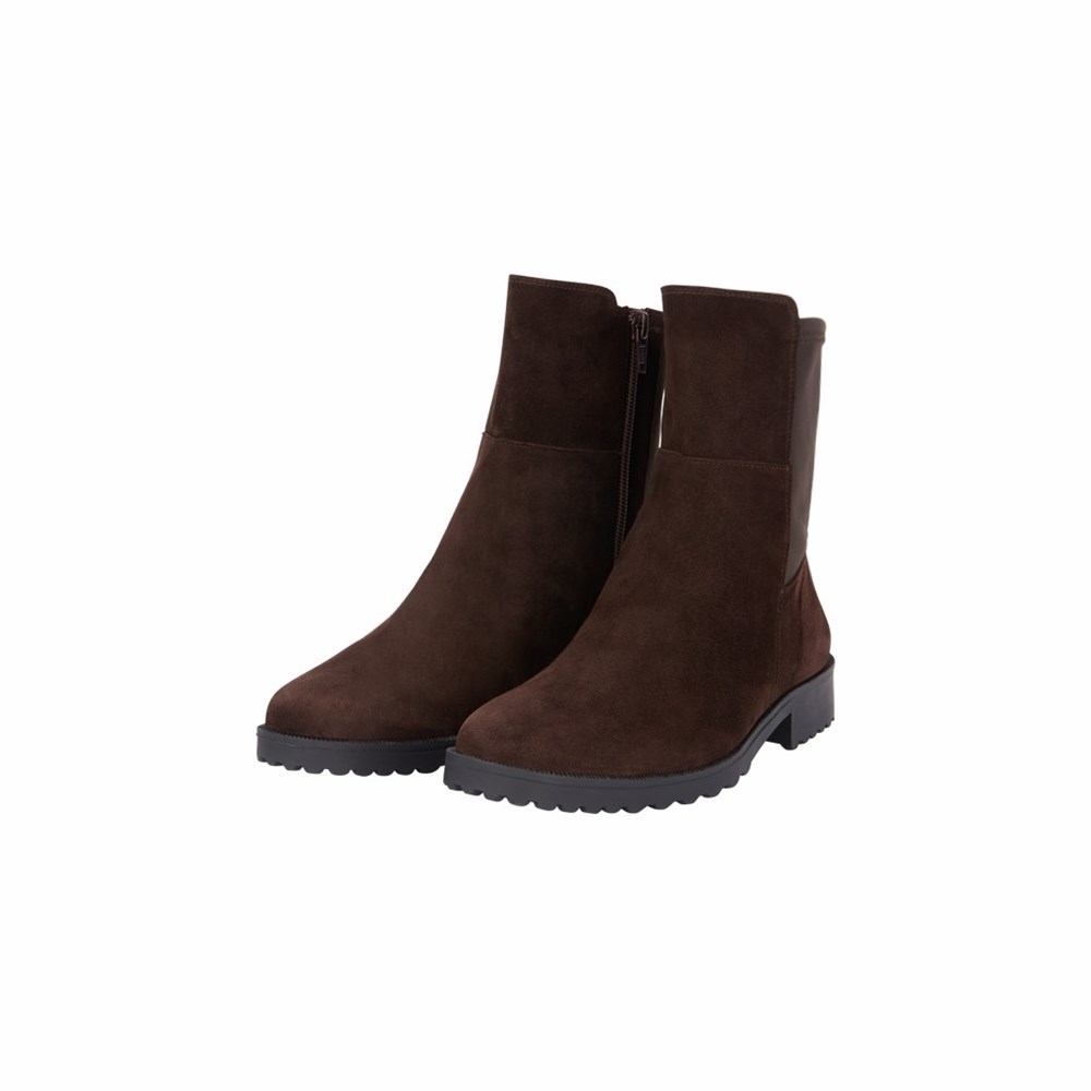 Bottines Brunate Sport Femme Marron | 132-MWJLNZ