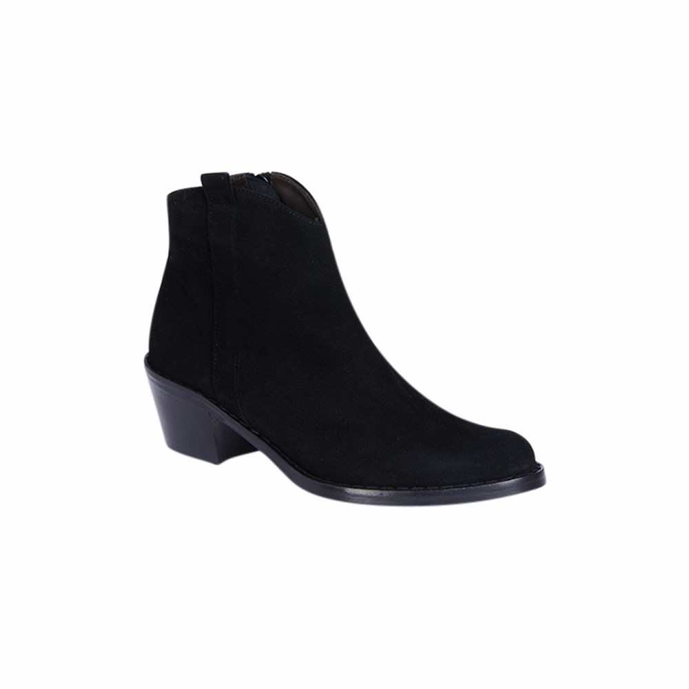 Bottines Brunate Western Boot Femme Noir | 743-UHERGN