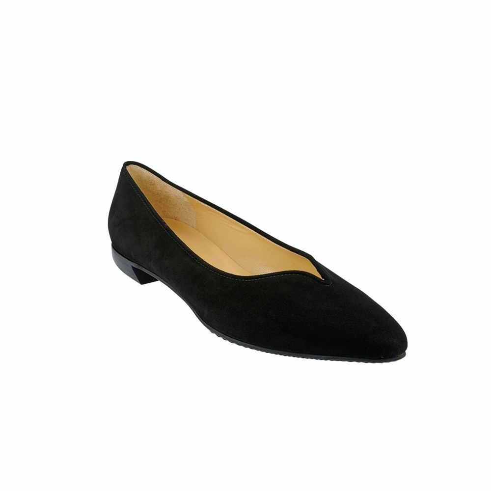 Chaussures Plates Brunate Timeless Plates Shoes Femme Noir | 610-QYRWKH