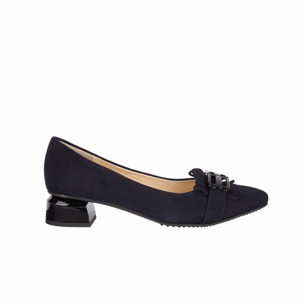 Escarpins Brunate Chaussons With Tassels And Metal Accessory Femme Noir | 342-VRQWND