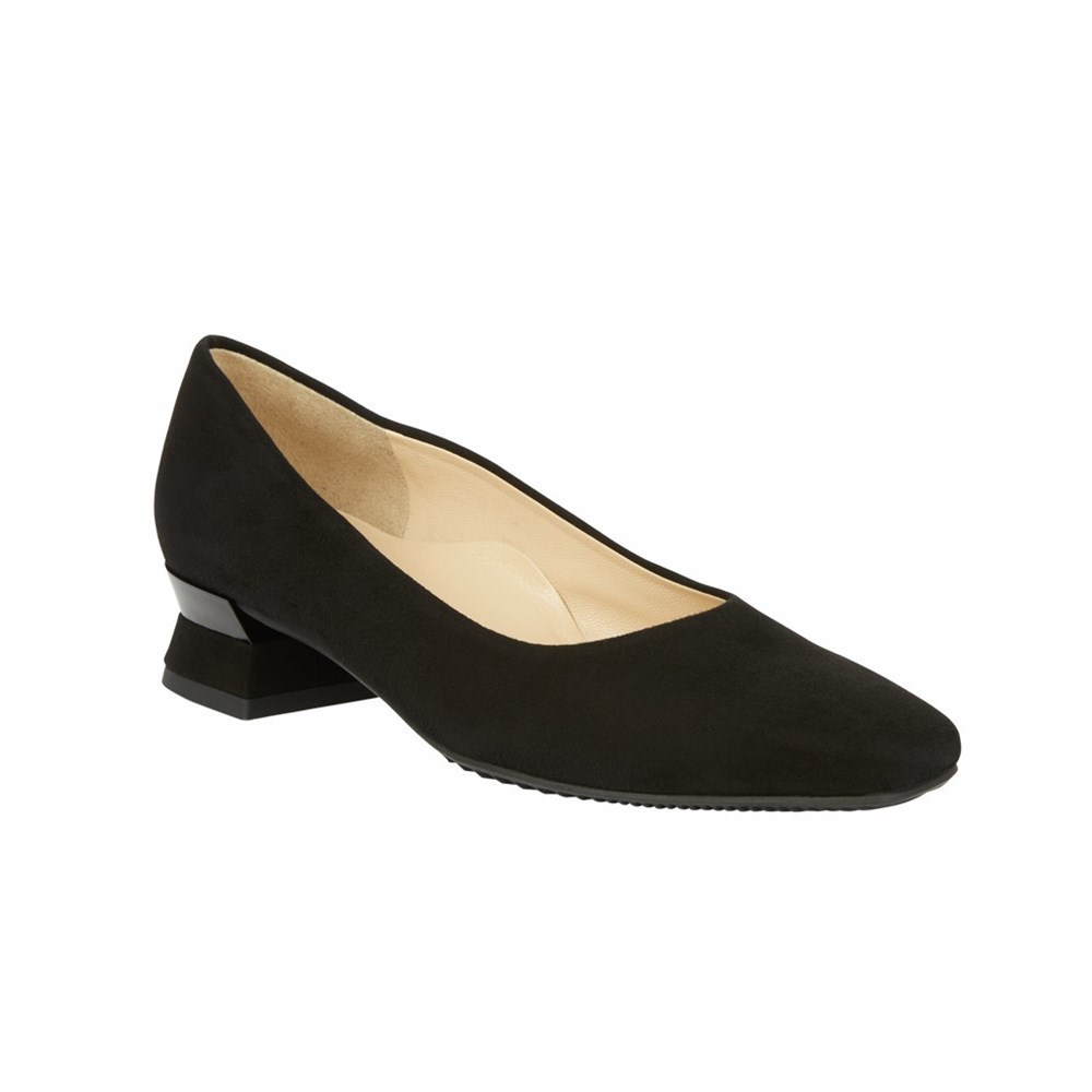 Escarpins Brunate Squared Femme Noir | 215-CGYTWM