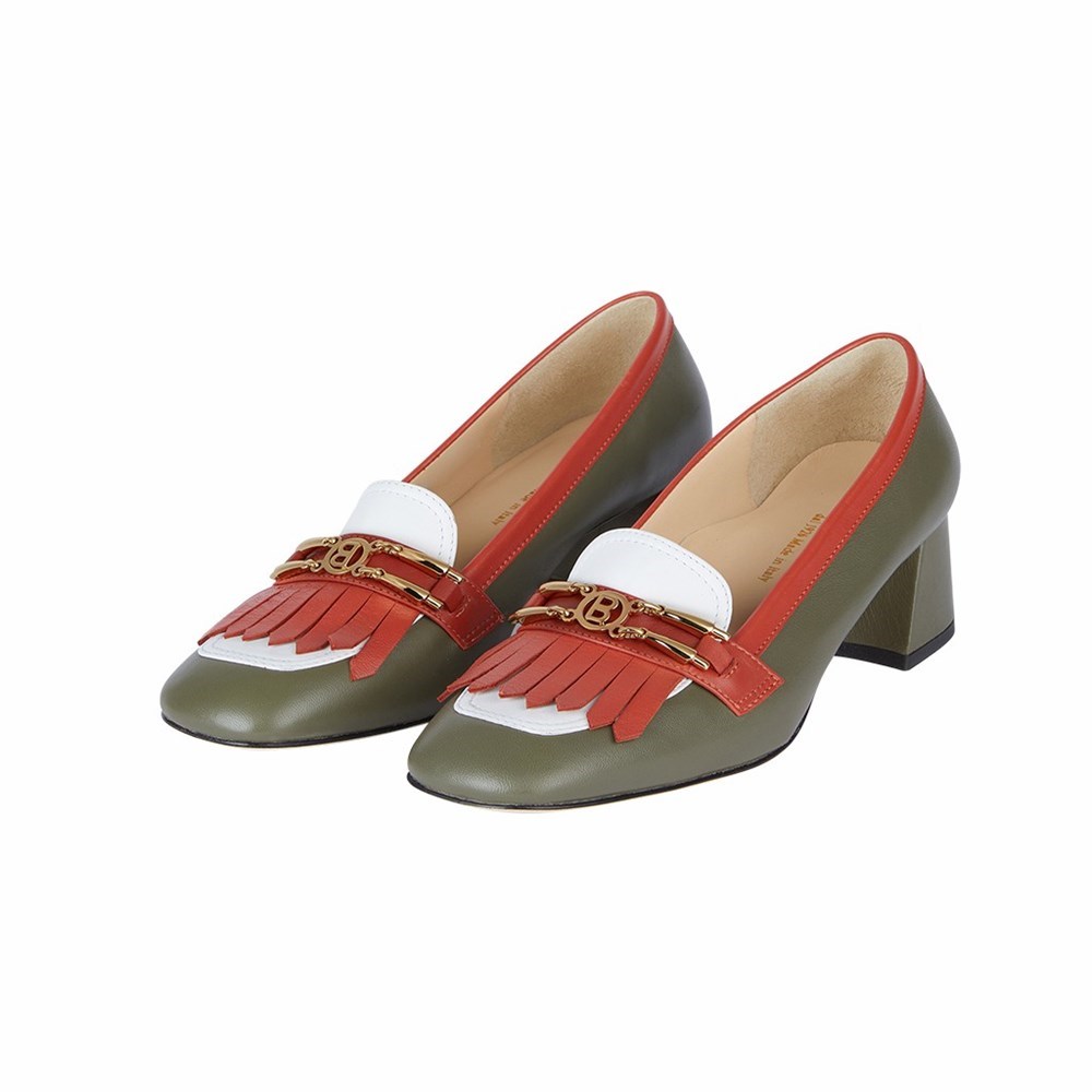 Escarpins Brunate Trendy Loafer Femme Marron | 437-TOBAVE